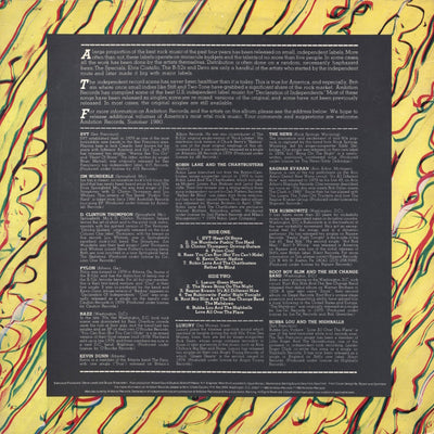 Various Artists - Declaration Of Independents Vinyl LP (Used)