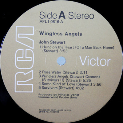 John Stewart - Wingless Angels Vinyl LP (Used)