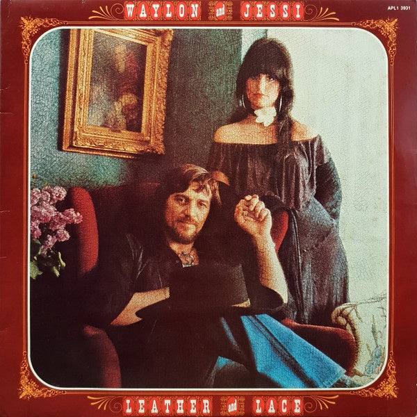 Waylon Jennings & Jessi Colter - Leather And Lace Vinyl LP (Used)