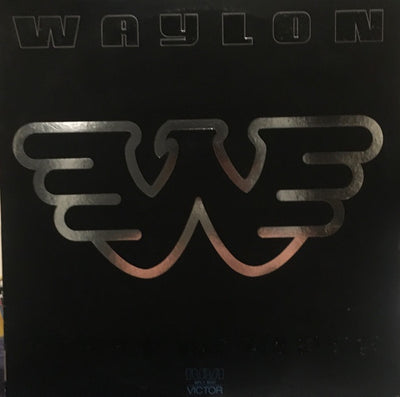 Waylon Jennings - Black On Black Vinyl LP (Used)
