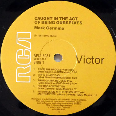 Mark Germino - Caught In The Act Of Being Ourselves Vinyl LP (Used)