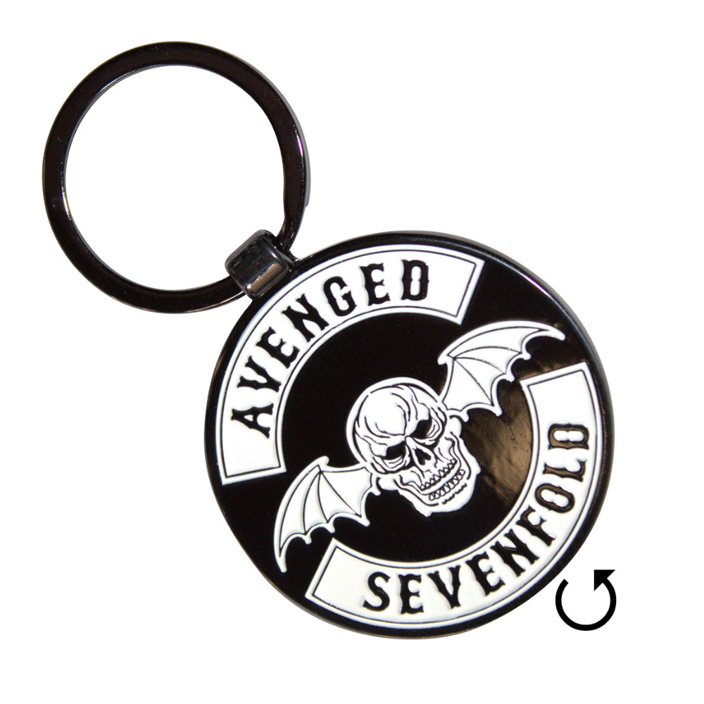 Avenged Sevenfold - Deathbat Crest Keychain