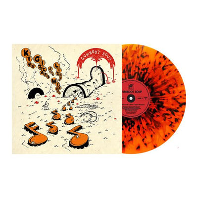 King Gizzard & The Lizard Wizard - Gumboot Soup Orange Splatter Coloured Vinyl LP