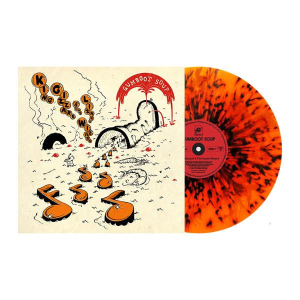 King Gizzard & The Lizard Wizard - Gumboot Soup Orange Splatter Coloured Vinyl LP