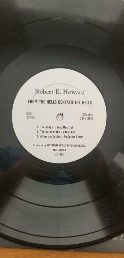 Robert E. Howard - From The Hells Beneath The Hells Vinyl LP (Used)