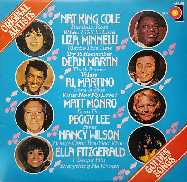 Various Artists - Original Artists - Golden Songs Vinyl LP (Used)