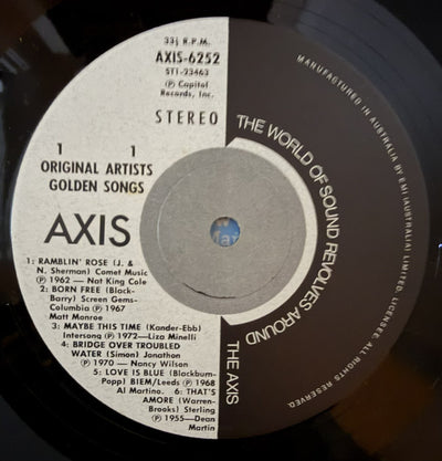 Various Artists - Original Artists - Golden Songs Vinyl LP (Used)
