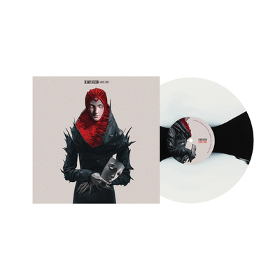 Amity Affliction - House Of Cards White Black White Tri-Stripe Coloured Vinyl LP