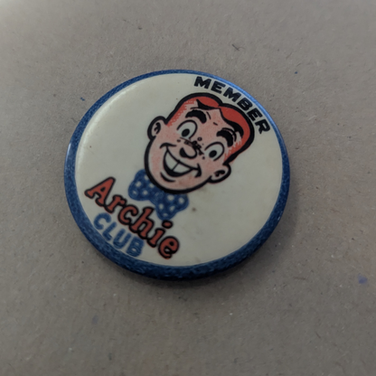 Archie Comics - Fan Club Vintage Badge