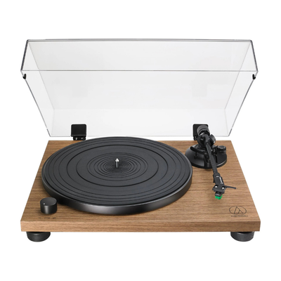 Audio-Technica - LPW40WN Fully Manual Turntable Walnut (Refurbished)