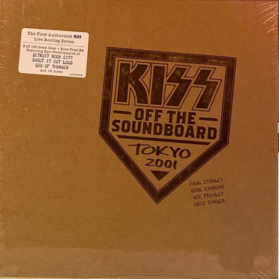 Kiss - Off The Soundboard Tokyo 2001 Clear & Bone Coloured Vinyl 3LP