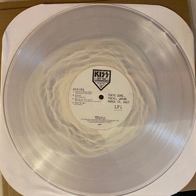 Kiss - Off The Soundboard Tokyo 2001 Clear & Bone Coloured Vinyl 3LP