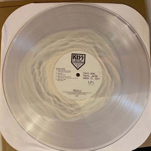 Kiss - Off The Soundboard Tokyo 2001 Clear & Bone Coloured Vinyl 3LP