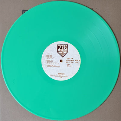 Kiss - Off The Soundboard Live In Virginia Beach 2004 Green Coloured Vinyl 3LP