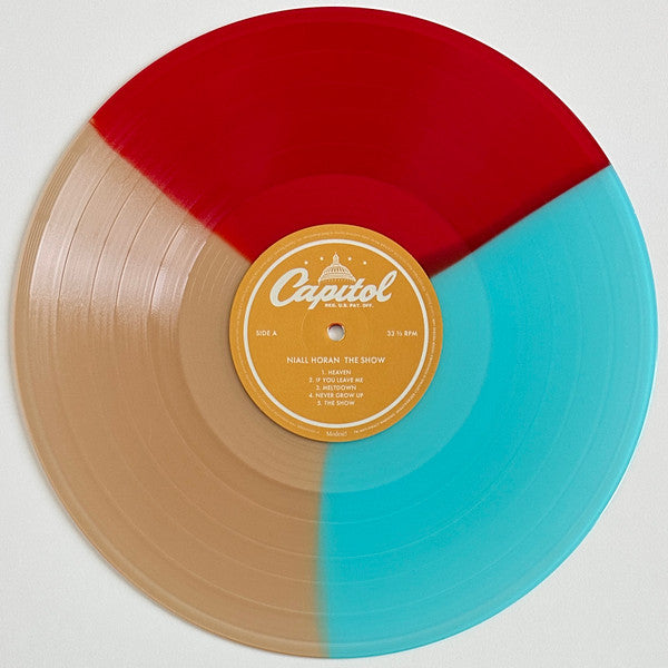 Niall Horan - The Show Tri-Color Red/Blue/Yellow Translucent Coloured Vinyl LP (Used)