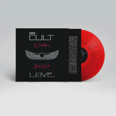Cult - Love Red Transparent Red Coloured Vinyl LP