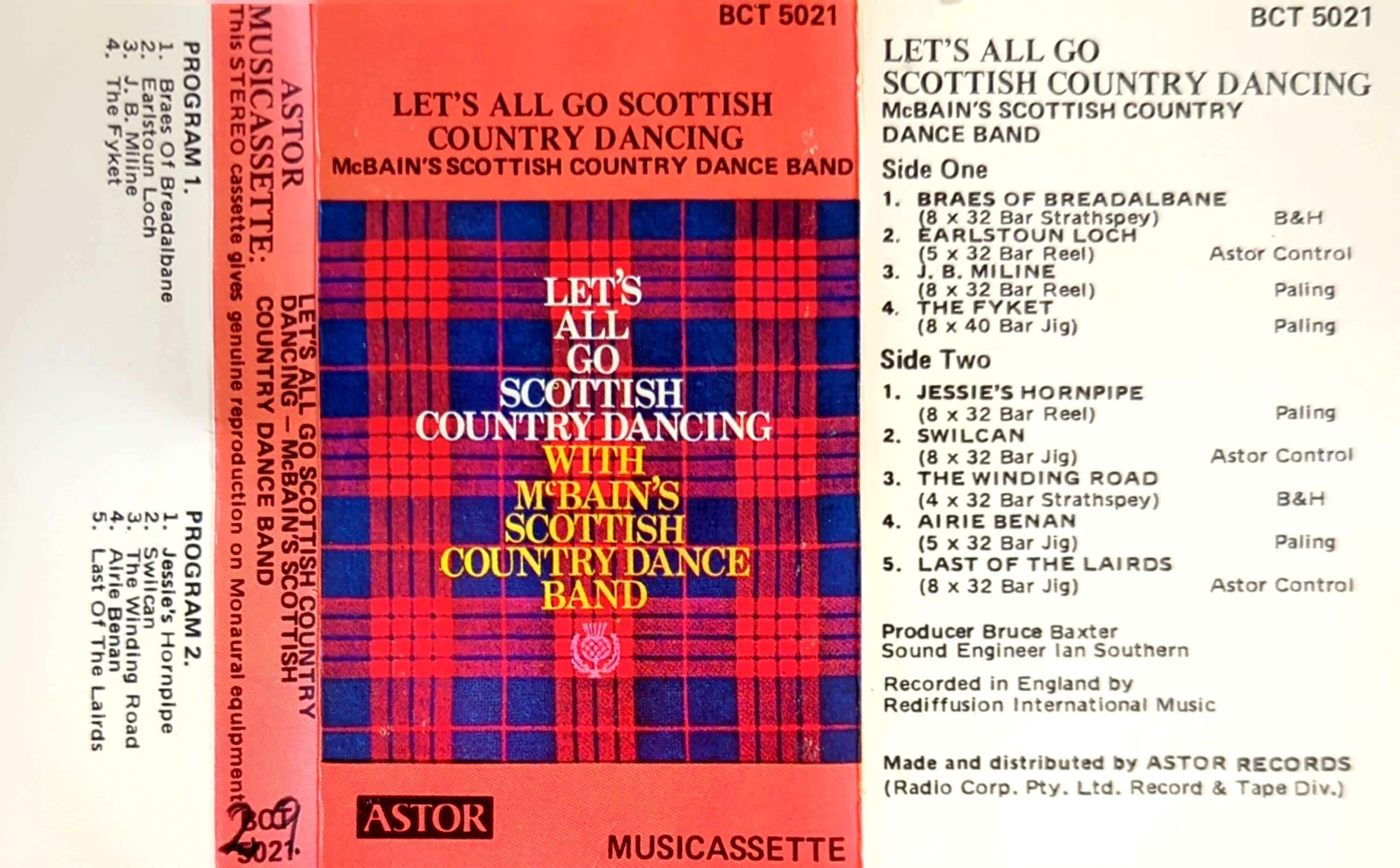 McBain's Scottish Country Dance Band - Let's All Go Scottish Country Dancing