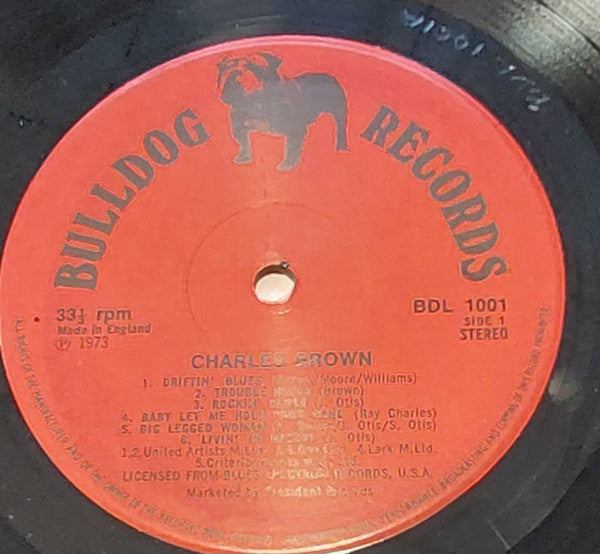 Charles Brown - Great Rhythm & Blues Vol. 2 Vinyl LP (Used)