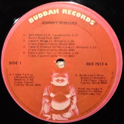 Johnny Winter - First Winter Vinyl LP (Used)