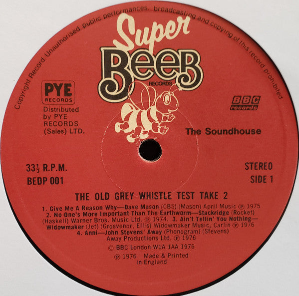 Various Artists - The Old Grey Whistle Test: Take Two Vinyl 2LP (Used)
