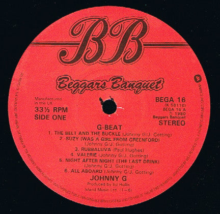 Johnny G - G-Beat / G-Beat 2 (Leave Me Alone) Vinyl 2LP (Used)