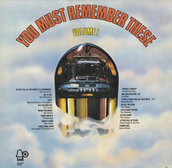 Various Artists - You Must Remember These Volume I Vinyl LP (Used)