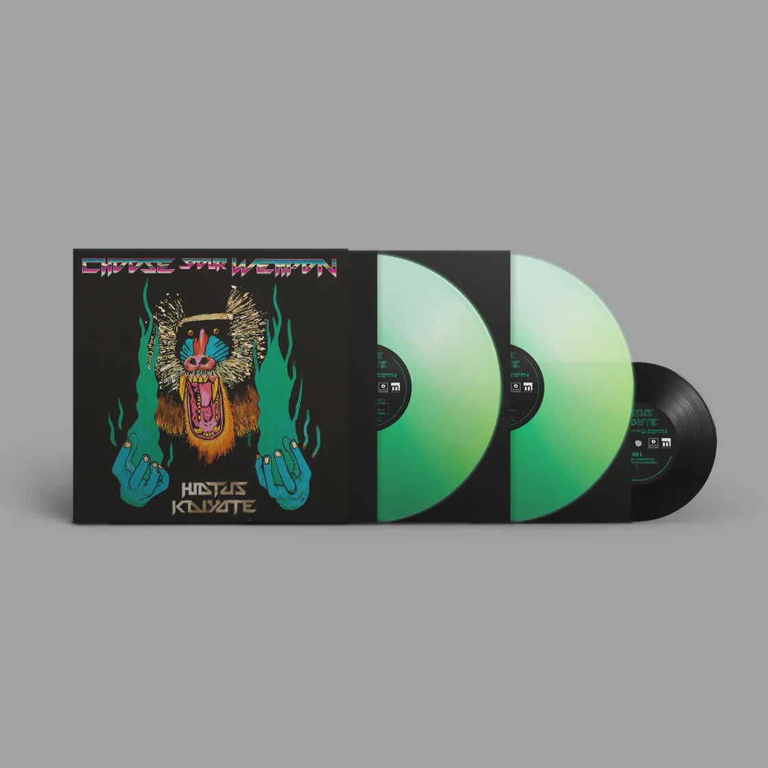 Hiatus Kaiyote - Choose Your Weapon Photoluminescent 7" Single +  Vinyl 2LP