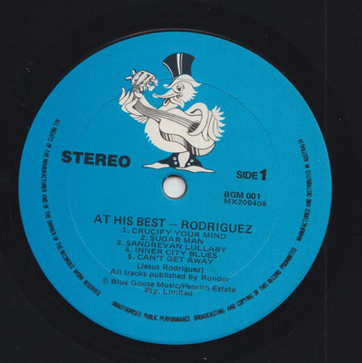 Rodriguez - At His Best Vinyl LP (Used)
