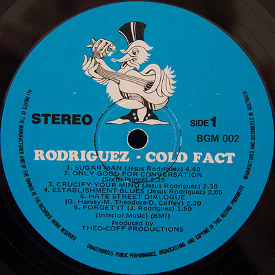 Rodriguez - Cold Fact Vinyl LP (Used)