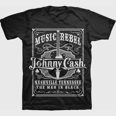 Johnny Cash - Music Rebel Unisex T-Shirt