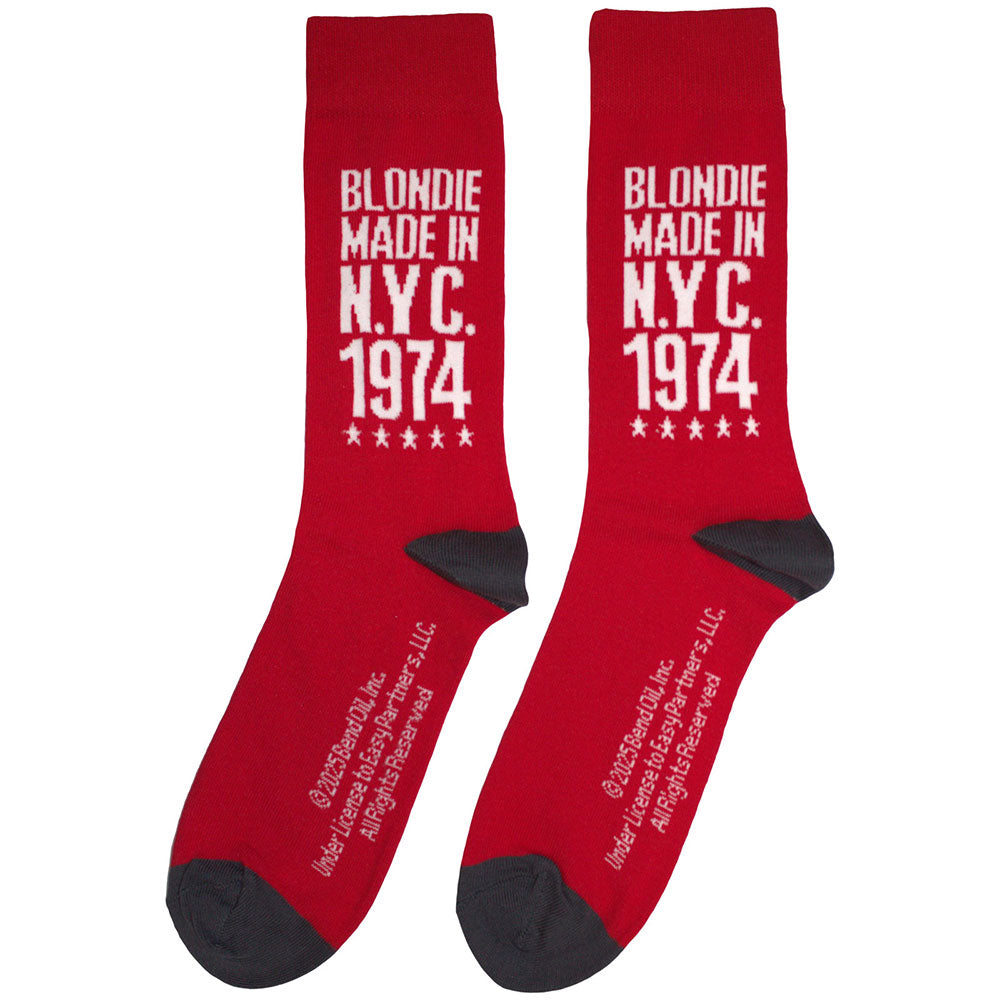 Blondie - NYC '74 Unisex Socks