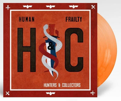 Hunters & Collectors - Human Frailty 35th Anniversary  Orange Coloured Vinyl LP