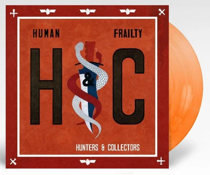 Hunters & Collectors - Human Frailty 35th Anniversary  Orange Coloured Vinyl LP