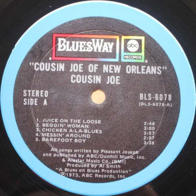 Cousin Joe - Cousin Joe Of New Orleans Vinyl LP (Used)