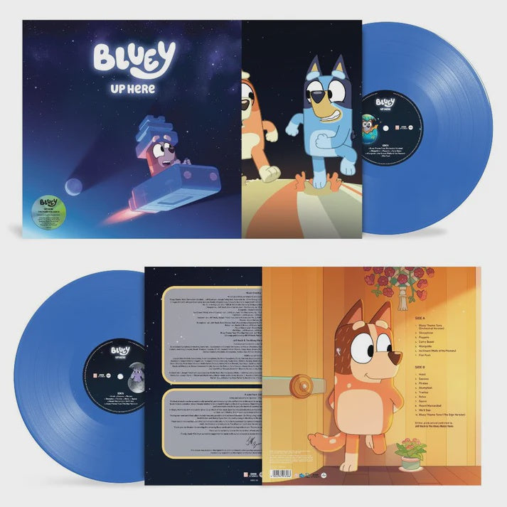 Bluey - Up Here Blue Coloured Vinyl LP