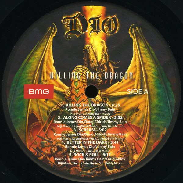 Dio - Killing The Dragon Limited Edition Remastered Vinyl LP