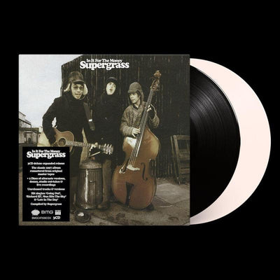 Supergrass - In It For The Money Black White Coloured 12" + Vinyl LP