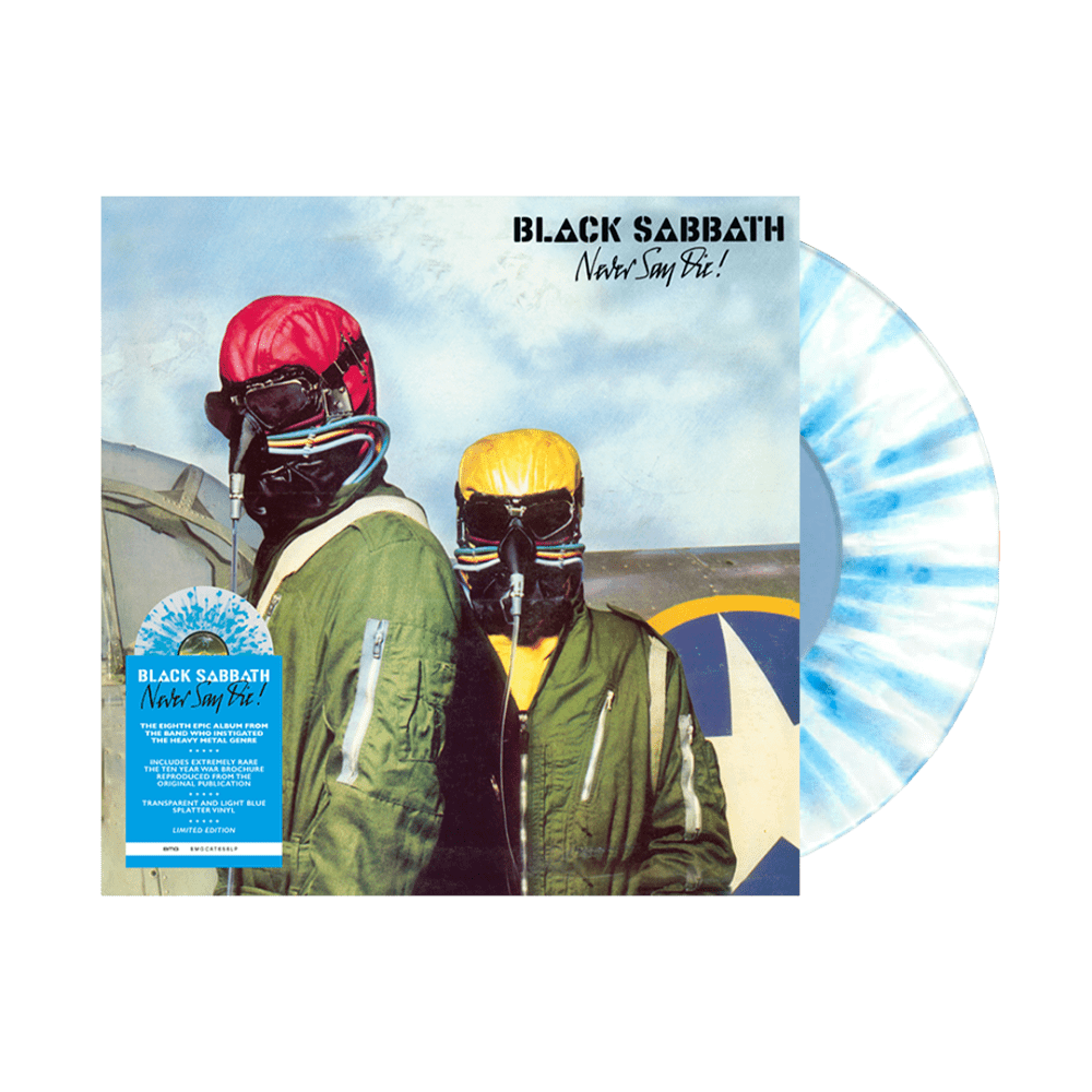 Black Sabbath - Never Say Die! RSD2023 Splatter Coloured Vinyl LP