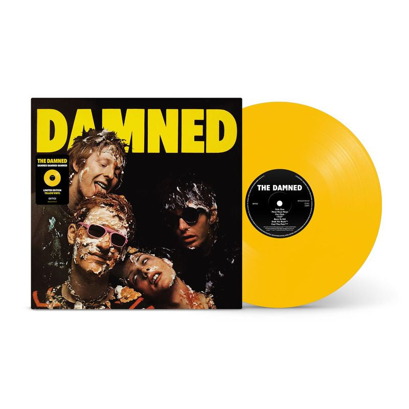 Damned - Damned Damned Damned Yellow Coloured Vinyl LP