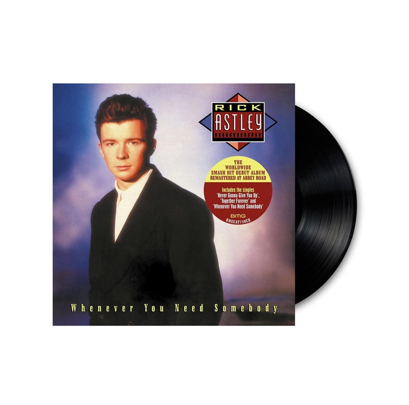 Rick Astley - Whenever You Need Somebody Remastered Vinyl LP