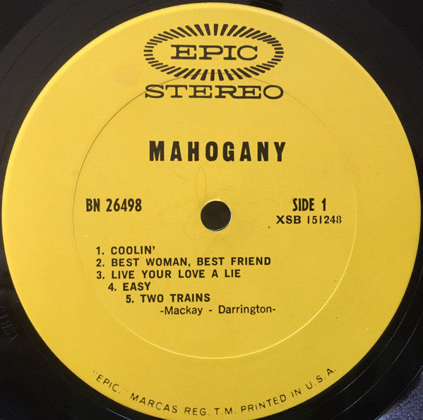 Mahogany - Mahogany Vinyl LP (Used)