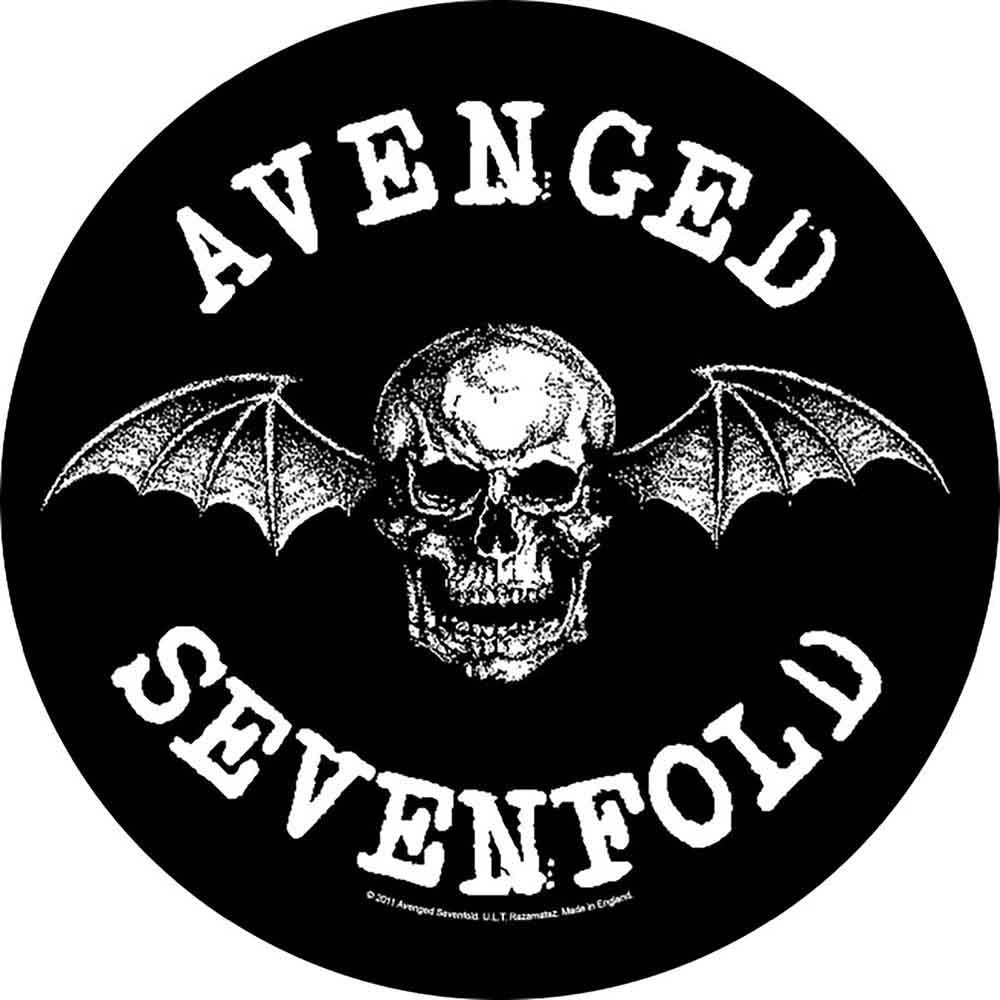 Avenged Sevenfold - Skull Bat Back Patch