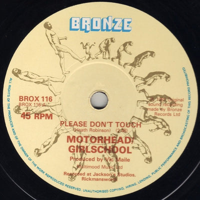 Motörhead & Girlschool - St Valentines Day Massacre 10" Vinyl Single (Used)