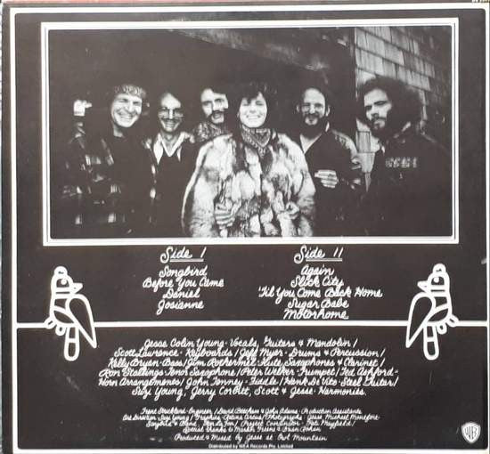 Jesse Colin Young - Songbird Vinyl LP (Used)