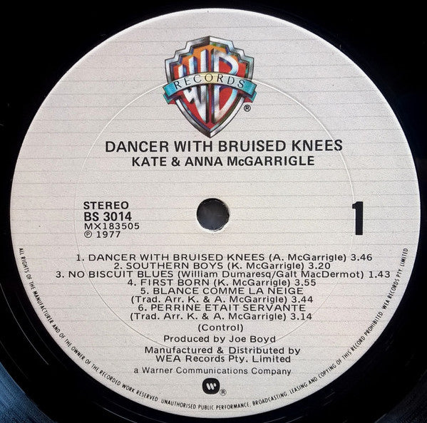 Kate & Anna McGarrigle - Dancer With Bruised Knees Vinyl LP (Used)