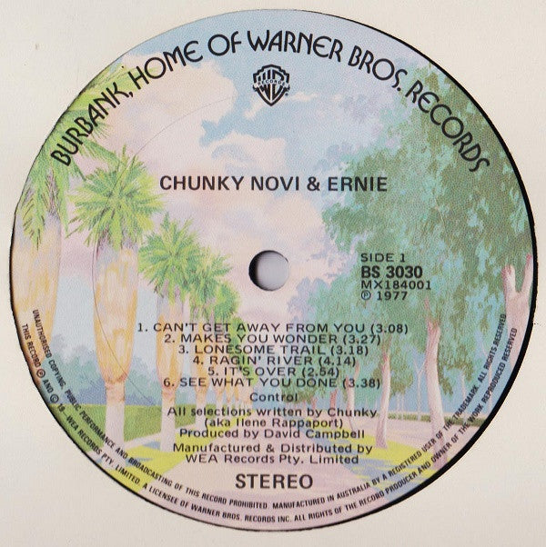 Chunky, Novi & Ernie - Chunky, Novi & Ernie Vinyl LP (Used)