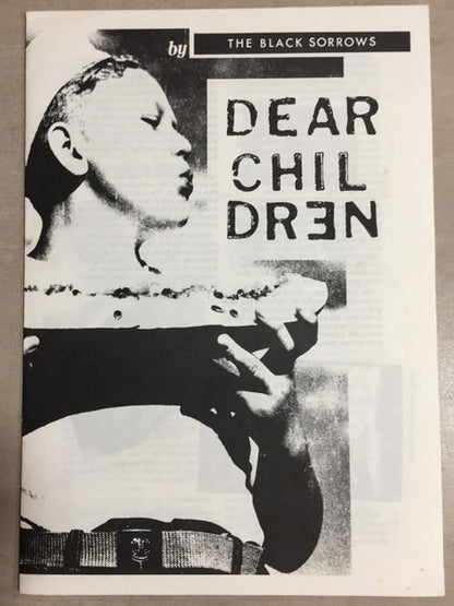 Black Sorrows - Dear Children Limited Edition Numbered & Autographed Vinyl LP (Used)