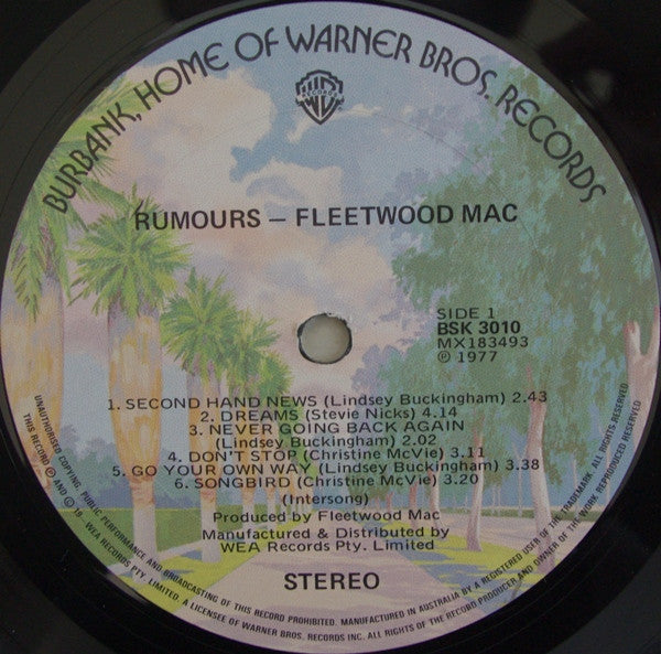 Fleetwood Mac - Rumours Vinyl LP (Used)