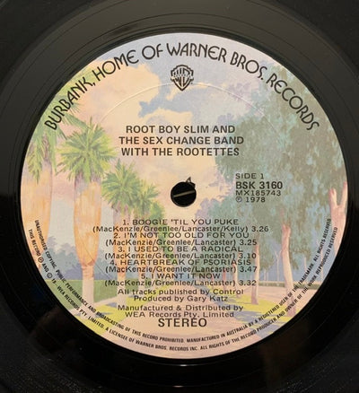 Root Boy Slim & Sex Change Band With The Rootettes - Root Boy Slim & Sex Change Band With The Rootettes Vinyl LP (Used)