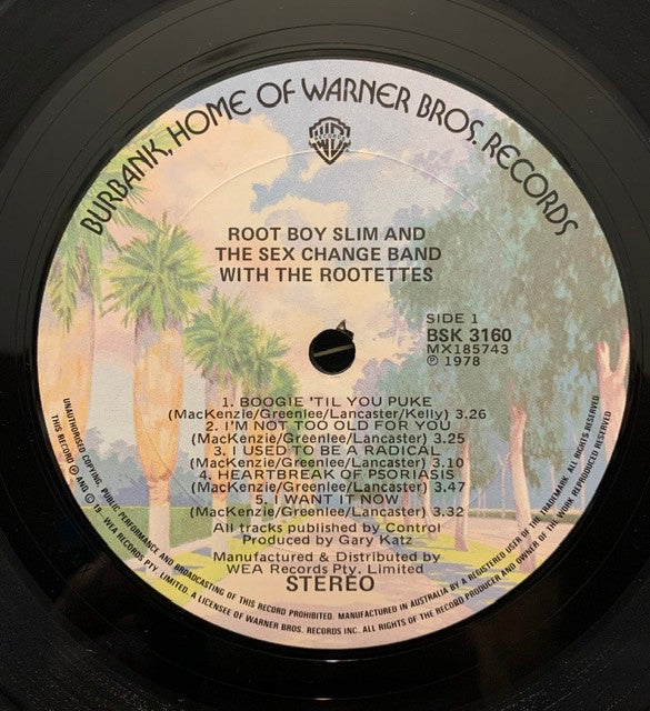 Root Boy Slim & Sex Change Band With The Rootettes - Root Boy Slim & Sex Change Band With The Rootettes Vinyl LP (Used)